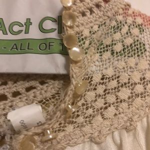 Vintage Lace White Dress